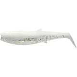 Cannibal Shad 6.8cm 3g White Flash 5buc