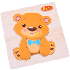 Puzzle din lemn Jigsaw Animale ZA2528 foto
