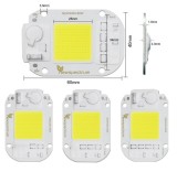 Led Cob Chip 50W AC 220V lumina rece