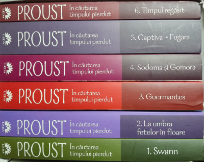 MARCEL PROUST IN CAUTAREA TIMPULUI PIERDUT 6 VOL foto