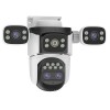 Camera IP Speed Dome WiFi 6 , 4 Ecrane, zoom 10x, 8 MP, Auto-Tracking, IR 30m,