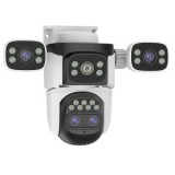 Cumpara ieftin Camera IP Speed Dome WiFi 6 , 4 Ecrane, zoom 10x, 8 MP, Auto-Tracking, IR 30m,