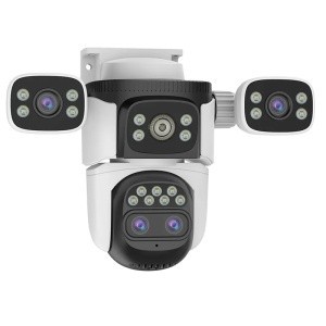 Camera IP Speed Dome WiFi 6 , 4 Ecrane, zoom 10x, 8 MP, Auto-Tracking, IR 30m, foto
