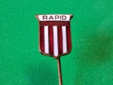 Insigna (model vechi) fotbal - RAPID BUCURESTI