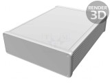 Carcasă aluminiu 165x220x51mm cu panou