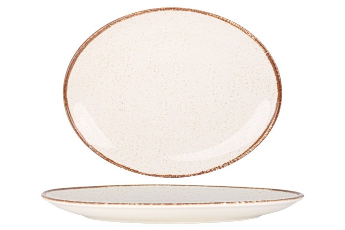 Rinart Placa de service - Brunilda - Por&Aring;&pound;elan - 31 cm - set de 2