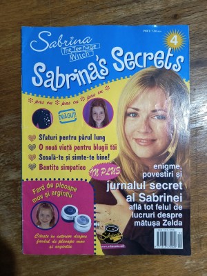 Revista Sabrina&amp;#039;s Secrets nr. 4 / 2008 / R6P5F foto