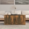 Gossi masuta de cafea, stejar fumuriu, 80x50x36 cm, lemn compozit