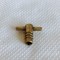 Cheie clasica din bronz pentru ceas cu pendul, 5/5 mm