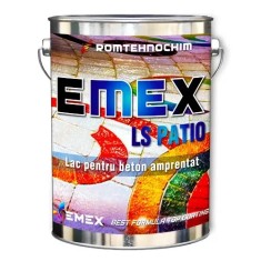 Lac Beton Amprentat "Emex LS Patio" - Transparent - Bid. 4 Kg