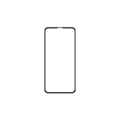 Folie de protectie sticla 6D iPhone 11 Neagra