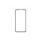 Folie de protectie sticla 6D iPhone 12 Pro Max Neagra