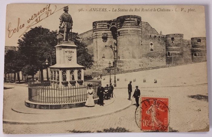 Carte Postala , Franta , Angers