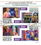 NIGER 2021 - Albert Einstein, aniversare 100 de ani