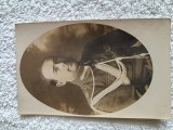 Fotografie ofiter , cu dedicatie domnisoarei Stella Argitoianu ,