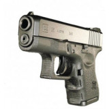 Bricheta Pistol Glock Negru mat Metalic - ABS cu Suport inclus Antivant Reincarcabila