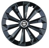 Cumpara ieftin Set 4 capace roti Fame negru R14 pentru gama auto Seat