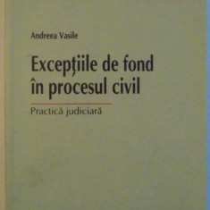 EXCEPTIILE DE FOND IN PROCESUL CIVIL , PRACTICA JUDICIARA , 2010