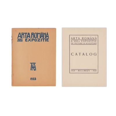 A VIII-a expoziție de pictură și sculptură, catalog, 1928 - D foto