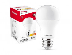 Bec LED Toshiba A60 E27 5.5W 470lm lumina calda foto