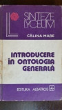 Introducere in ontologia generala