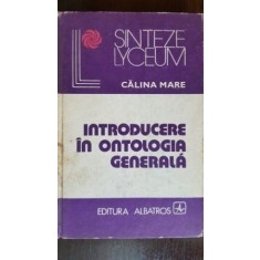 Introducere in ontologia generala