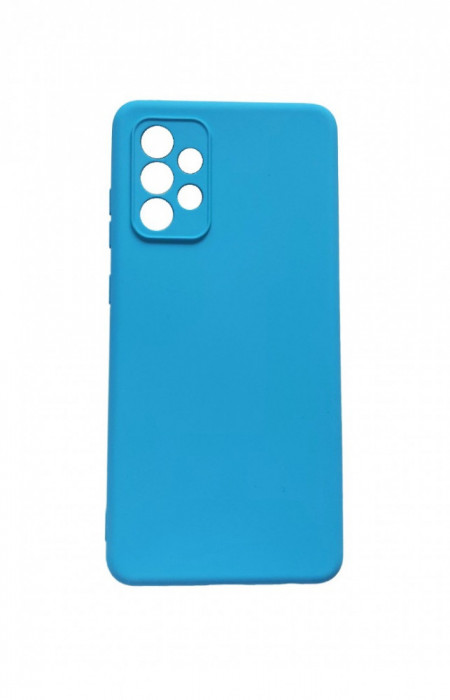 Husa telefon compatibila cu Samsung Galaxy A72, A72 5G, Albastru, Cu interior de catifea, 234HT