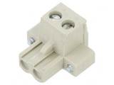 Regletă de Conexiuni Deconectabilă 5,08mm 2 Piste Drept Mufă