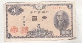bnk bn Japonia 1 Yen 1946 circulata