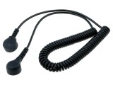Cablu Conexiune ESD Antistatic ELME Spiralat 1.5m Rezistenta 1M Ohm Terminatii Clichet Mama 10mm 4mm