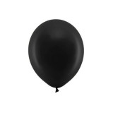 Baloane latex curcubeu pastel negru 30 cm 10 buc