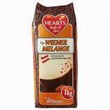 Cumpara ieftin Cappuccino Hearts Wiener Melange Pulbere Bautura Aromata Cafea Solubila 1kg Stil Austriac