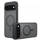 Cumpara ieftin Husa MagSafe pentru Google Pixel 11 Pro / 11, Techsuit, PureFrost, Neagra Satinata