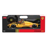 MASINA CU TELECOMANDA FERRARI 499P N83 GALBEN SCARA 1 LA 14
