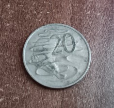 C50 - Moneda foarte veche - 20 centi - Australia - 1974