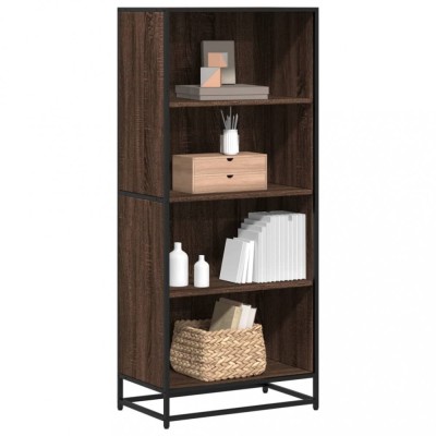 vidaXL Bibliotecă, stejar maro, 60x35x139 cm, lemn prelucrat 3300844 foto
