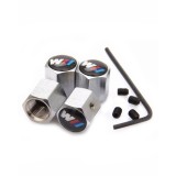 Set 4 capace ventil/valve cu antifurt, metalice, BMW M