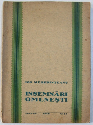 INSEMNARI OMENESTI , 1926 , DEDICATIE* foto