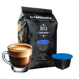 Cumpara ieftin Cafea Deca Intenso, 10 capsule compatibile Nescafe Dolce Gusto, La Capsuleria