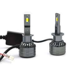 Set 2 becuri led auto H11/H8/H9 V13 CSP, 120w, 20000lm, 6500k, Canbus