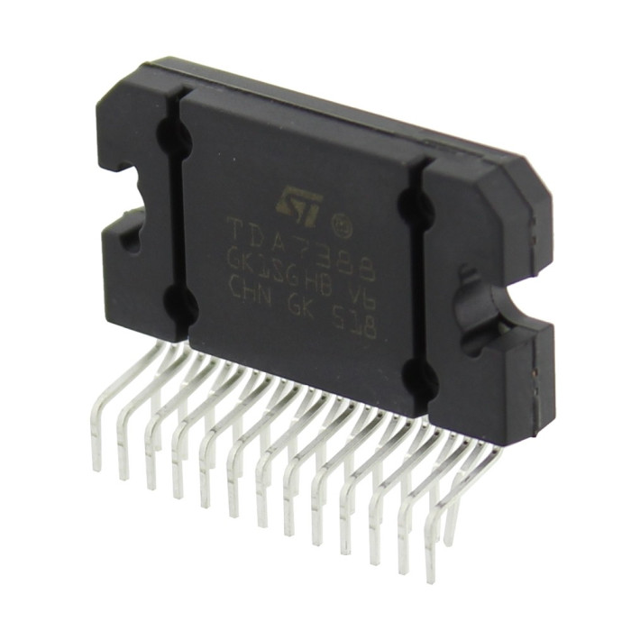 Circuit integrat amplificator audio, FLEXIWATT25, STMicroelectronics, TDA7388, T135364