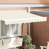 Marchiză Valance pentru cadru de 2,5 m, crem, 2,3 x 0,2 m