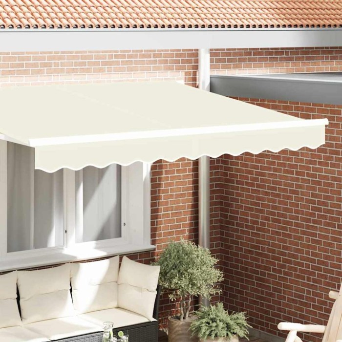Marchiză Valance pentru cadru de 2,5 m, crem, 2,3 x 0,2 m