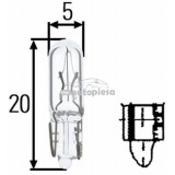 Bec W1,2W 12V 1,2W W2x4,6d HELLA 8GP 002 095-121