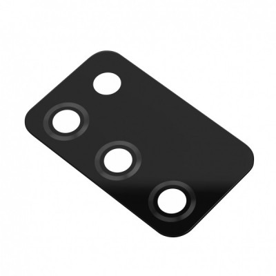 Geam Camera Spate Samsung Galaxy A02s A025F, Negru foto