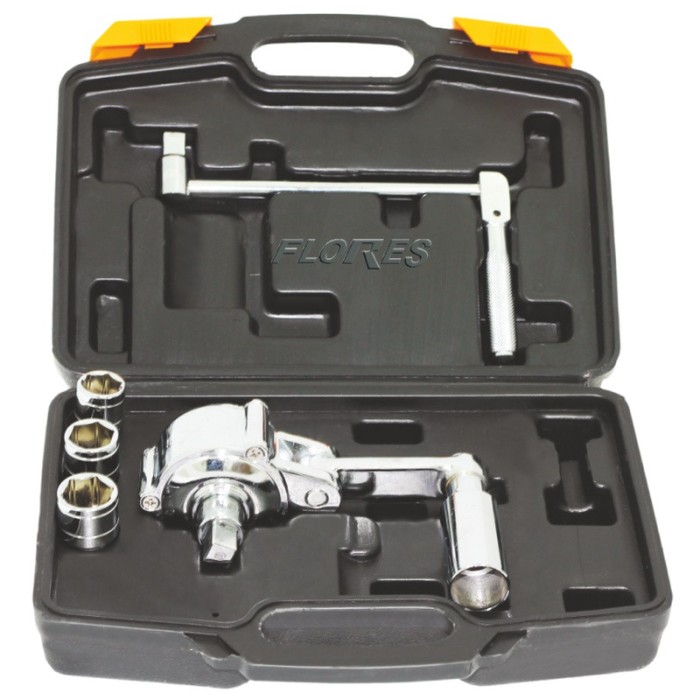 Trusa multiplicator de forta cu manivela, pentru roti autoturisme, 17 - 19 - 21 mm