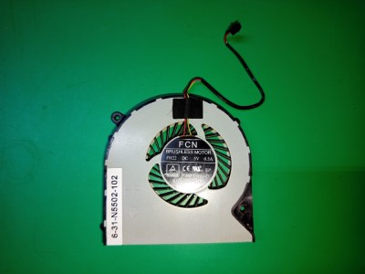 Ventilator laptop Clevo N850 N850H0 N850HK 6-31-N5502-102 foto