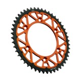 MBS Pinion spate Aluminiu + fier KTM, Twinstar, 520 Z48, portocaliu/negru, Cod Produs: JTX89748ORG