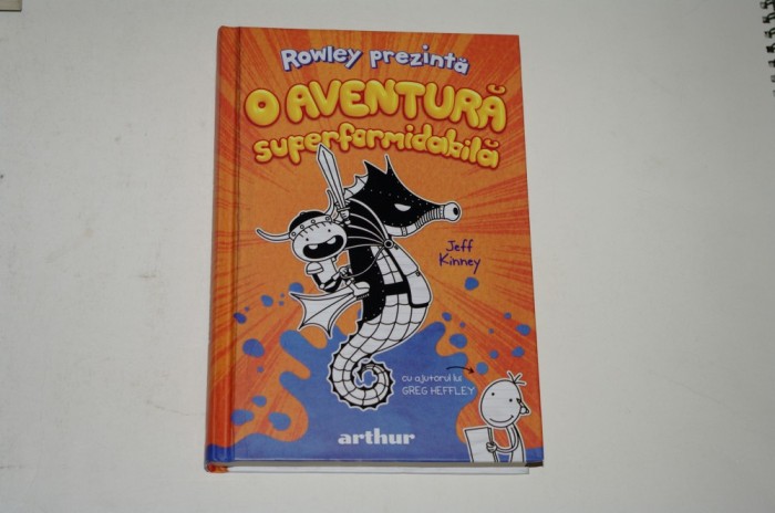 Rowley prezinta O aventura superformidabila - Jeff Kinney