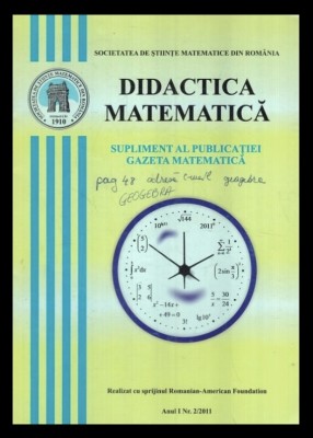 Didactica matematica, vol. 2 Supliment al publicatiei gazeta matematica Doru Stefanescu, Wladimir Boskoff, Gabriel Mincu foto